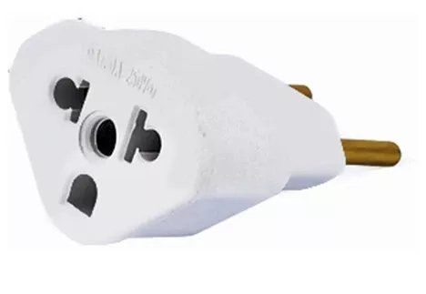 Adaptador De Tomada 3P/2P