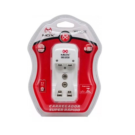 Carregador de Pilhas - MO-CP30