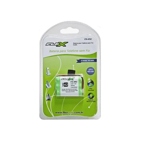 Bateria Para Telefone Sem Fio 3.6V - 450mA