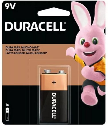 Bateria 9V - Alcalina - Duracell